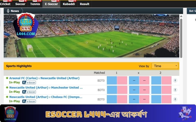Esoccer L444-এর আকর্ষণ